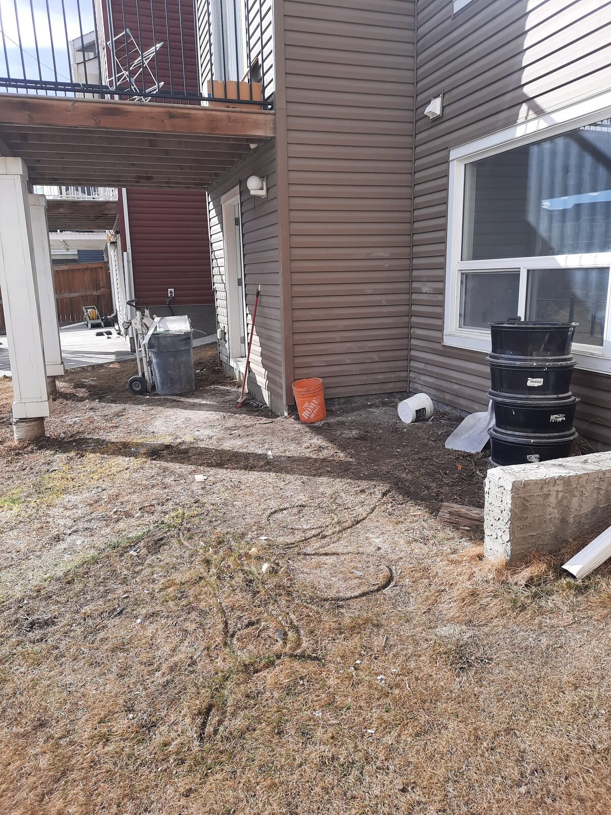 Deck removal, after