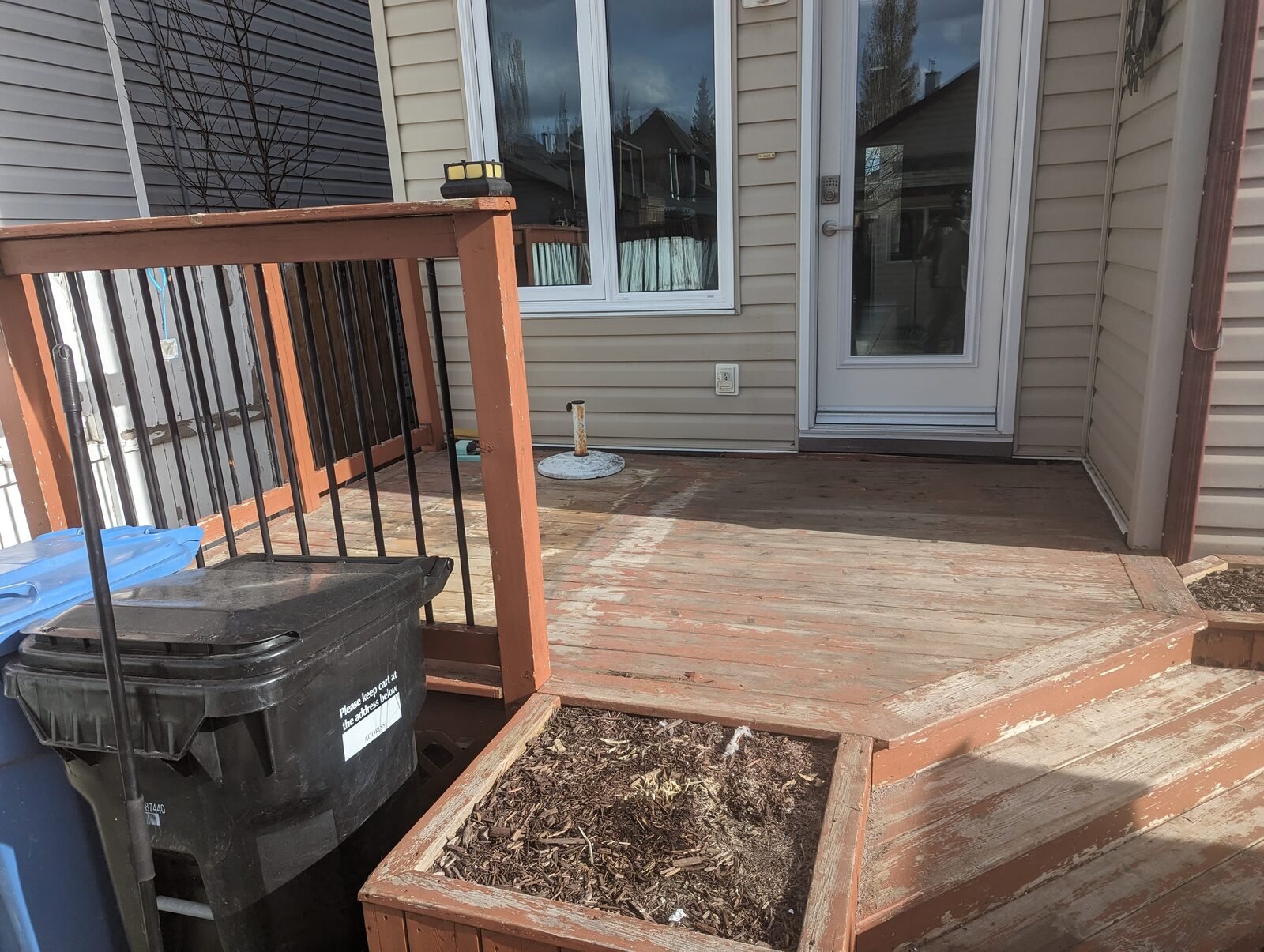 Hot-tub removal, after