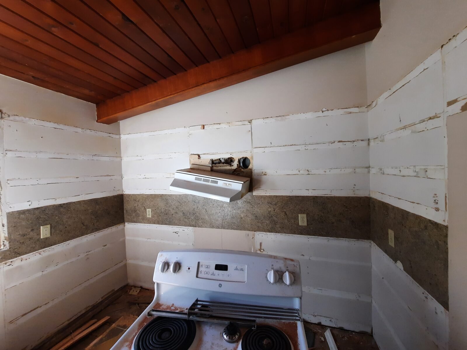 Kitchen tear-out, after