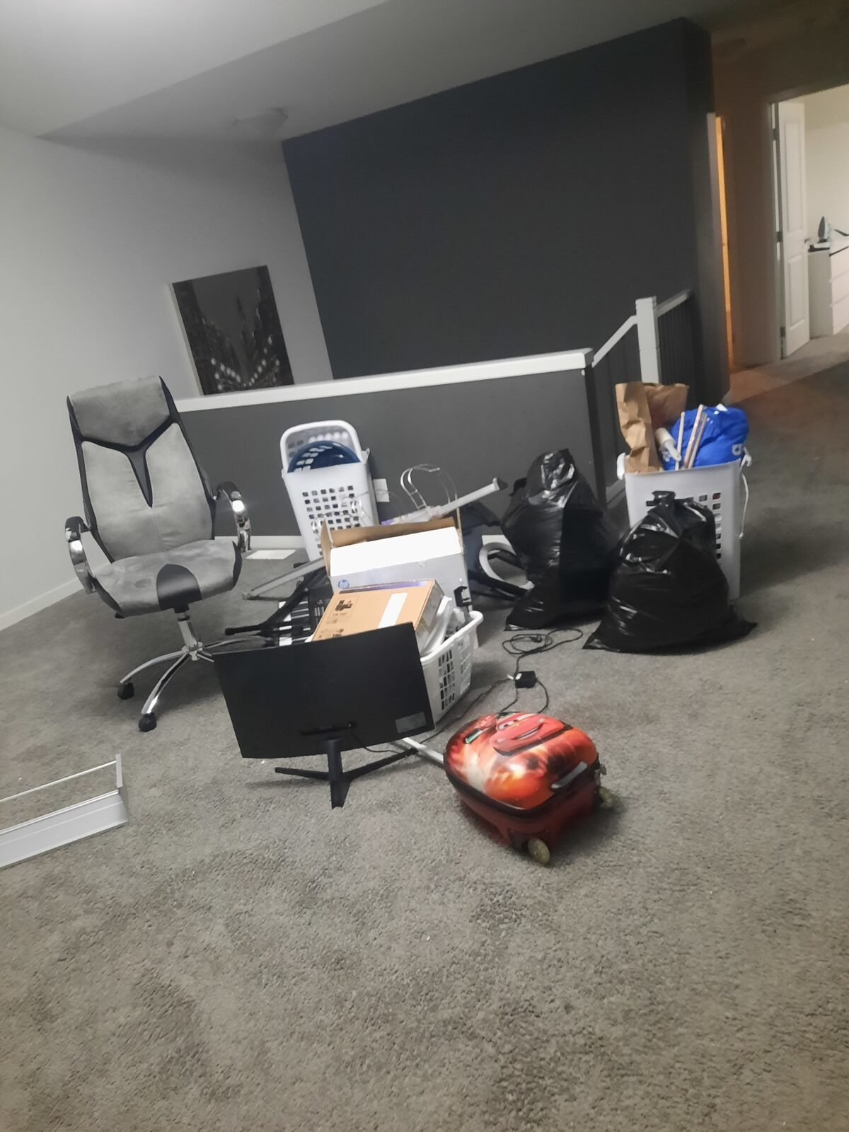 Full-property clear-out — before